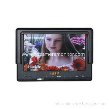 High Resolution 450cd/ 7" 3G SDI LCD Monitor For CCTV Monit